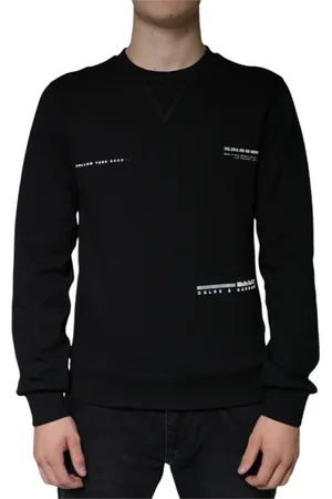 Dolce & Gabbana Hombre, Sudaderas, Negro, Talla: S