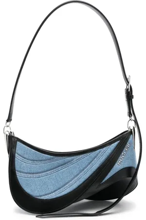 MUGLER Mujer, Bolsos, Azul, Talla: ONE Size