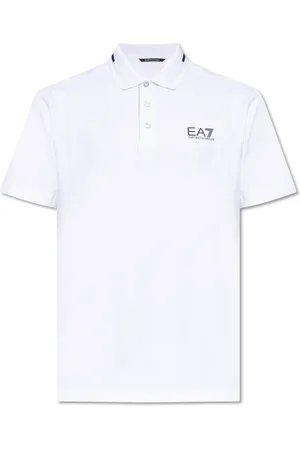EA7 Hombre, Camisetas, Blanco, Talla: S
