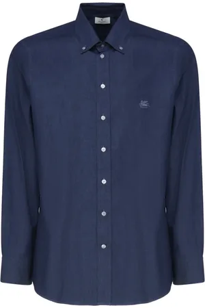 Etro Hombre, Camisas, Azul, Talla: 3XL