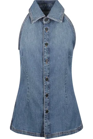 3x1 Mujer, Blusas y Camisas, Azul, Talla: M