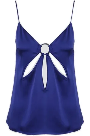 Stella McCartney Mujer, Camisetas, Azul, Talla: XS
