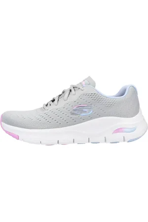 Skechers Mujer, Zapatos, Gris, Talla: 36 EU
