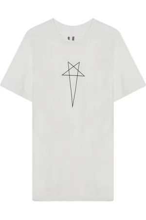 Rick Owens Hombre, Camisetas, Blanco, Talla: L