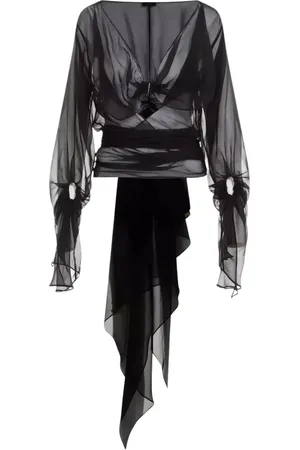 MUGLER Mujer, Blusas y Camisas, Negro, Talla: S