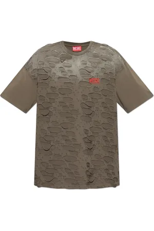 Diesel Hombre, Camisetas, Verde, Talla: L