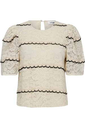 Co`Couture Mujer, Blusas y Camisas, Blanco, Talla: M