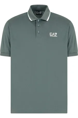 EA7 Hombre, Camisetas, Verde, Talla: M