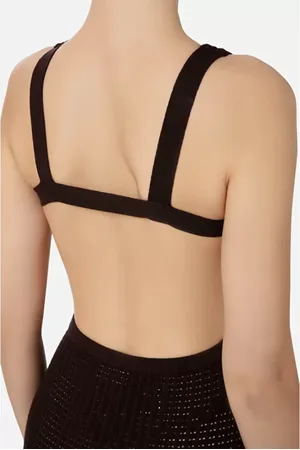 Elisabetta Franchi Mujer, Vestidos, Marrón, Talla: L
