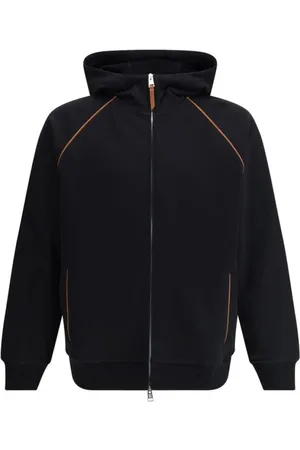 Brunello Cucinelli Hombre, Sudaderas, Negro, Talla: S