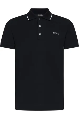 Ermenegildo Zegna Hombre, Camisetas, Negro, Talla: L
