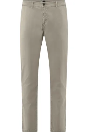 Bomboogie Hombre, Pantalones, Gris, Talla: W36