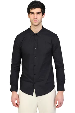 GIANNI LUPO Hombre, Camisas, Negro, Talla: M