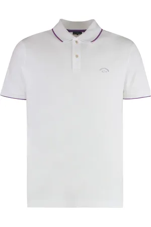 Paul & Shark Hombre, Camisetas, Blanco, Talla: 3XL