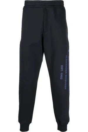 Alexander McQueen Hombre, Pantalones, Azul, Talla: S