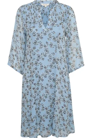 Part Two Mujer, Vestidos, Azul, Talla: XL