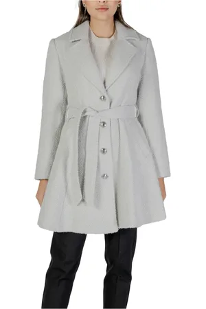 Guess Mujer, Abrigos, Gris, Talla: L