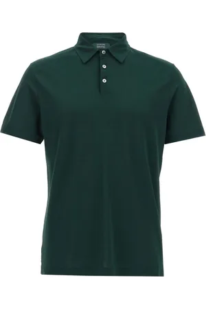 ZANONE Hombre, Camisetas, Verde, Talla: 2XL