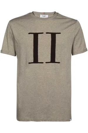 Les Deux Hombre, Camisetas, Gris, Talla: S