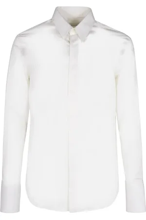 Salvatore Ferragamo Hombre, Camisas, Blanco, Talla: S