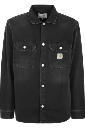 Carhartt Hombre, Camisas, Negro, Talla: L