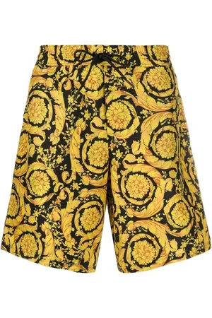 VERSACE Hombre, Pantalones cortos, Amarillo, Talla: XL