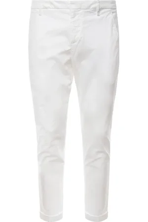 Dondup Hombre, Pantalones, Blanco, Talla: W30