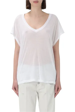 Dondup Mujer, Camisetas, Blanco, Talla: XS