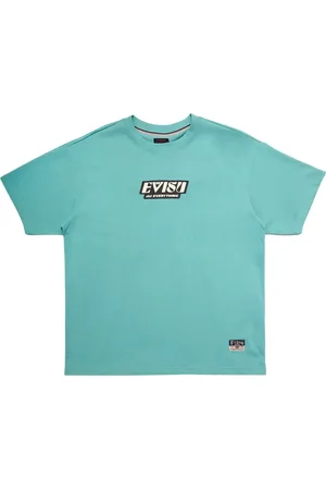 Evisu Hombre, Camisetas, Azul, Talla: M