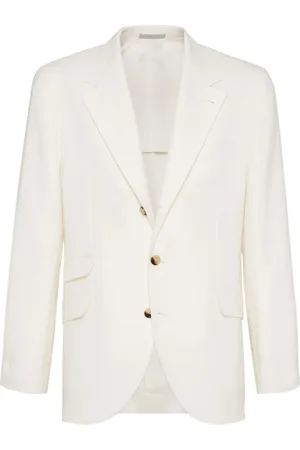 Brunello Cucinelli Hombre, Chaquetas, Blanco, Talla: 2XL