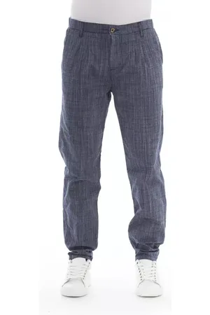 BALDININI Hombre, Pantalones, Azul, Talla: XS