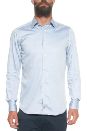 Carrel Hombre, Camisas, Azul, Talla: S