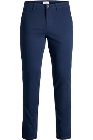 JACK & JONES Hombre, Pantalones, Azul, Talla: W28 L32