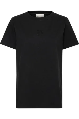 My Essential Wardrobe Mujer, Camisetas, Negro, Talla: S