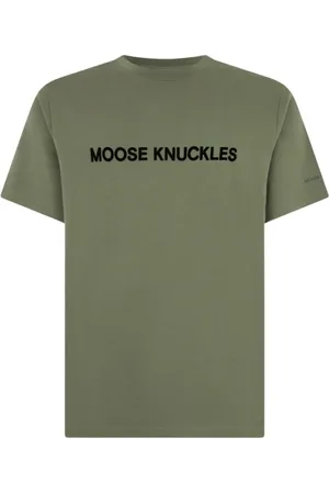 Moose Knuckles Hombre, Camisetas, Verde, Talla: XL