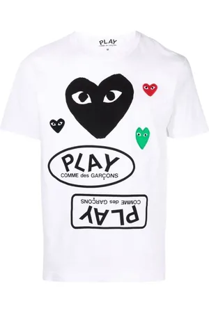 Comme des Garçons Hombre, Camisetas, Blanco, Talla: L