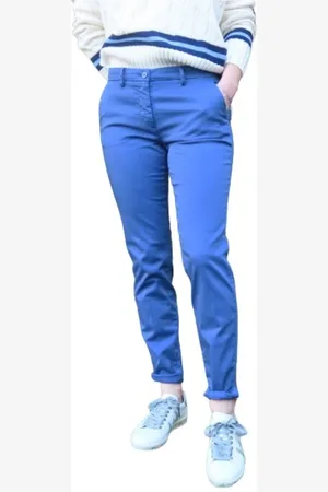 Masons Mujer, Pantalones, Azul, Talla: L
