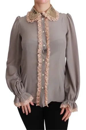 Dolce & Gabbana Mujer, Blusas y Camisas, Gris, Talla: M