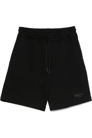 John Richmond Hombre, Pantalones cortos, Negro, Talla: M