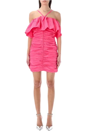 Msgm Mujer, Vestidos, Rosa, Talla: XS