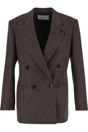 LARDINI Mujer, Chaquetas, Marrón, Talla: S