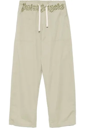 Palm Angels Hombre, Pantalones, Verde, Talla: L