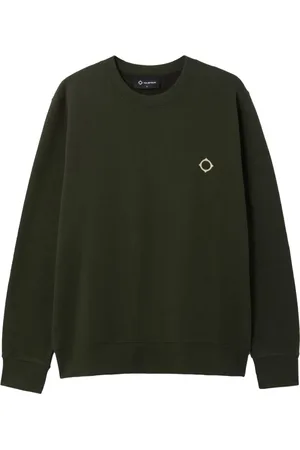 MA.STRUM Hombre, Sudaderas, Verde, Talla: L