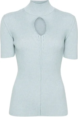 Fendi Mujer, Jerseys, Azul, Talla: S