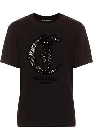 Roberto Cavalli Hombre, Camisetas, Negro, Talla: 2XL