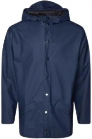Rains Mujer, Abrigos, Azul, Talla: S