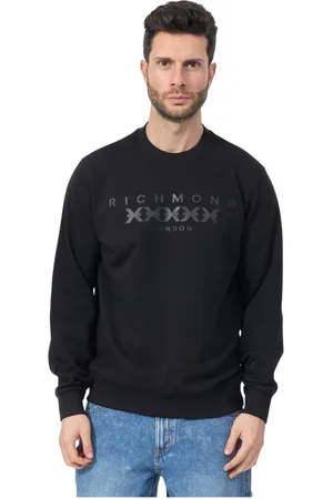 John Richmond Hombre, Sudaderas, Negro, Talla: 2XL