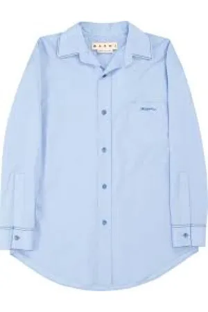 Marni Mujer, Blusas y Camisas, Azul, Talla: S