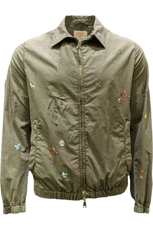BOB der Bär Hombre, Chaquetas, Verde, Talla: M