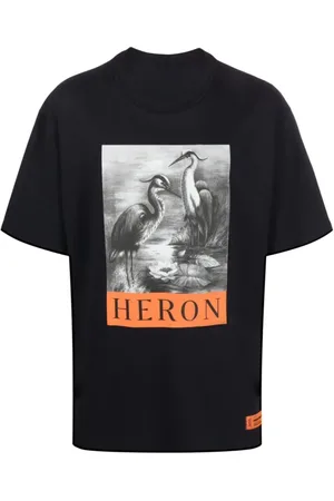 Heron Preston Hombre, Camisetas, Negro, Talla: S